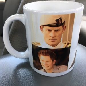 Prince Harry Windsor Castle Ceramic coffee mug